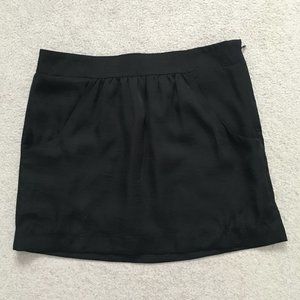 Loft Black Mini Skirt